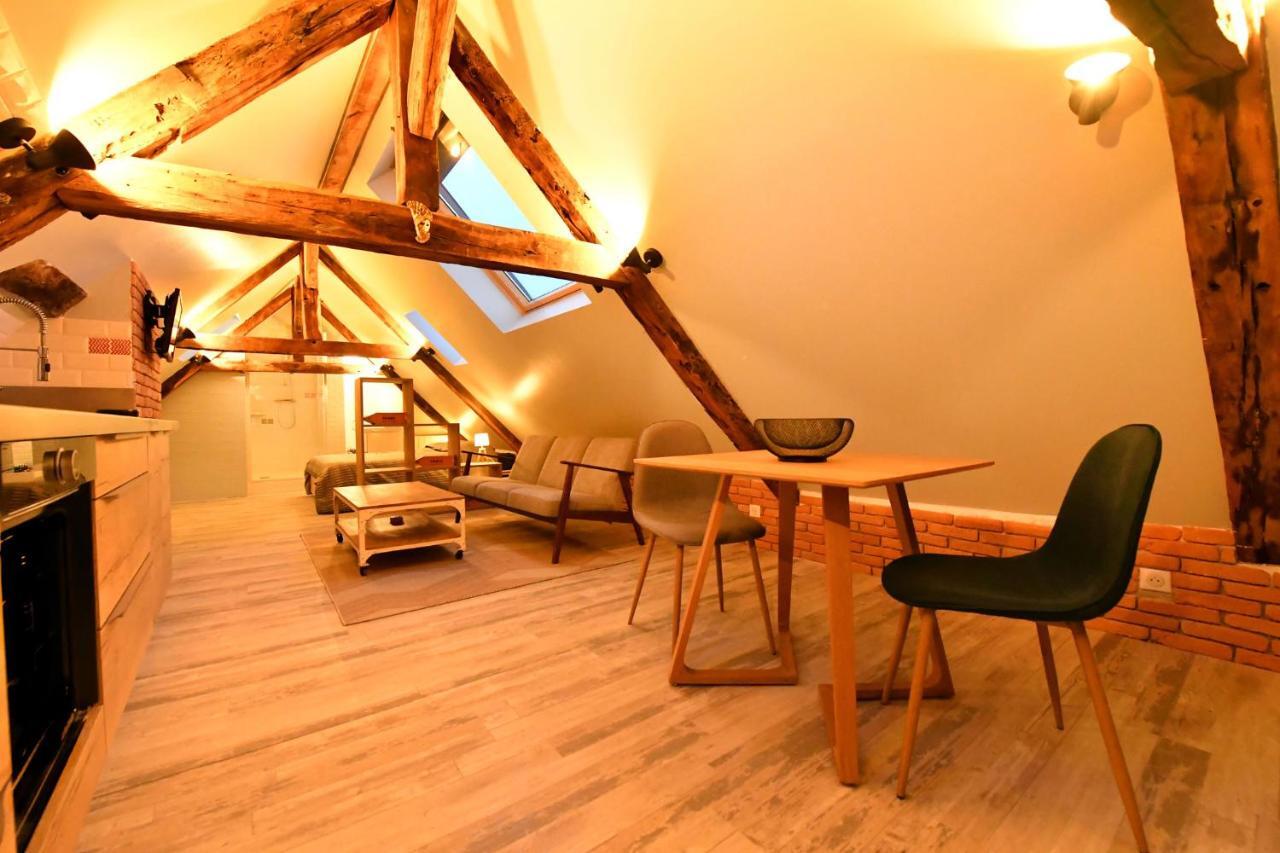 Loft Sous Les Combles - Loft Under The Rafter Apartment Родез Екстериор снимка